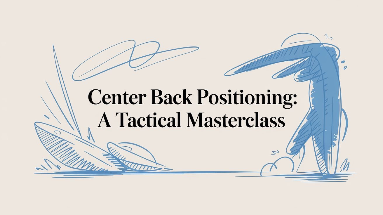 Center Back Positioning: A Tactical Masterclass