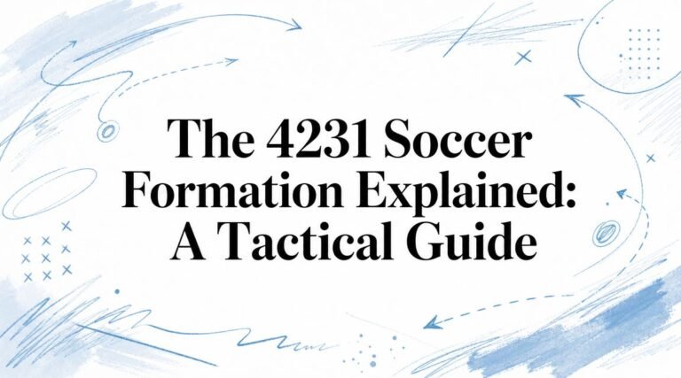 The 4231 Soccer Formation Explained: A Tactical Guide