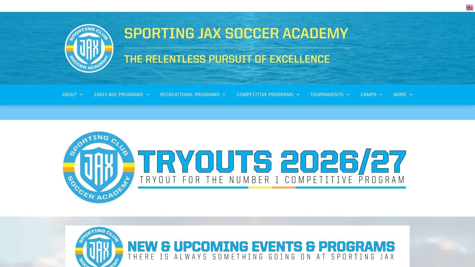 SPORTING JAX SOCCER ACADEMY (FORMERLY FLORIDA ELITE SOCCER ACADEMY)