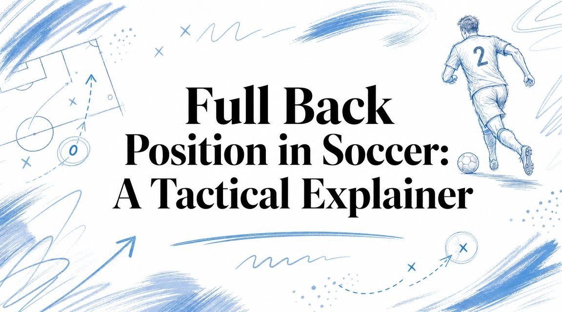 Full Back Position in Soccer: A Tactical Explainer