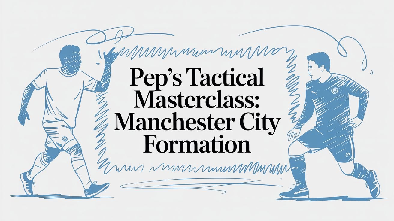 Pep’s Tactical Masterclass: Manchester City Formation