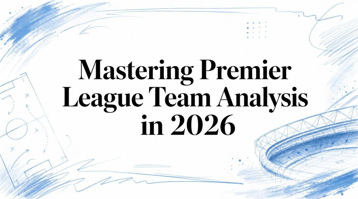 Mastering Premier League Team Analysis in 2026